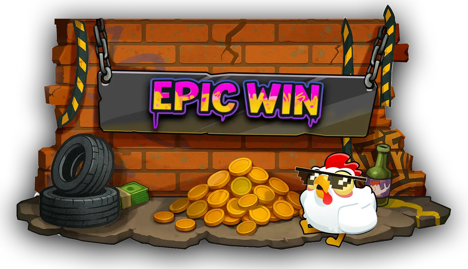 Chicken Royal epickie zwycięstwo